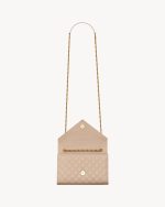 YSL Envelope Small in Quilted Grain De Poudre Embossed Leather - Image 3
